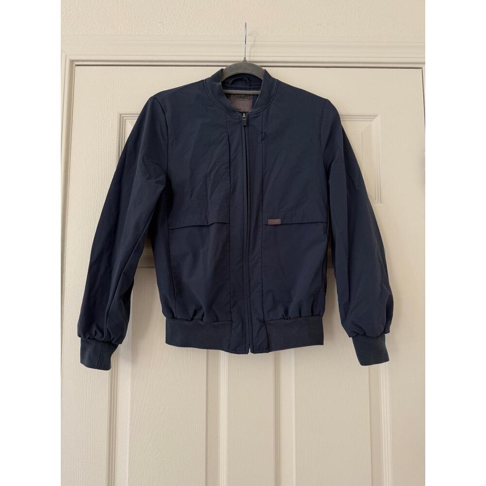 Figs Navy Bomber Jacket